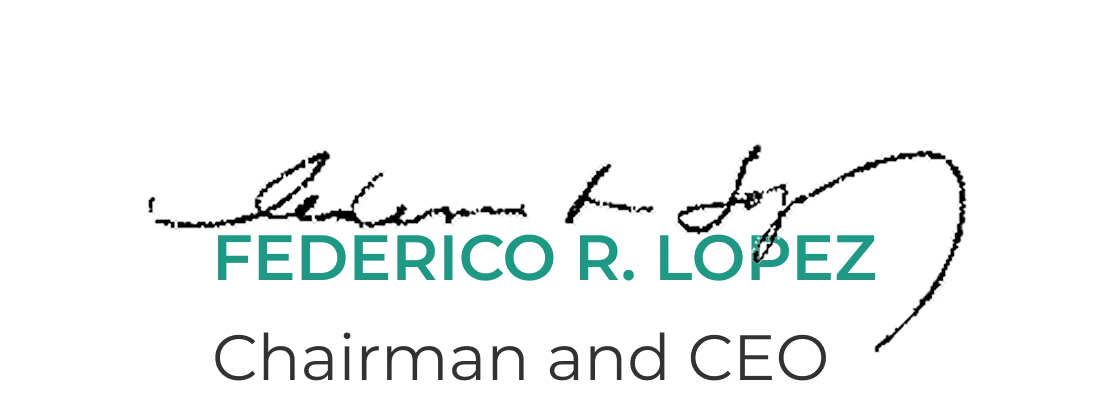 Chairman's signature